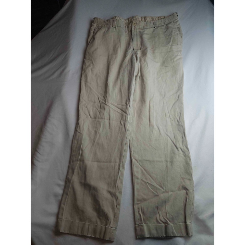 Vintage 90s Bills Khakis Pants Mens 40 Beige Preppy Heritage Smart Casual Cuffed